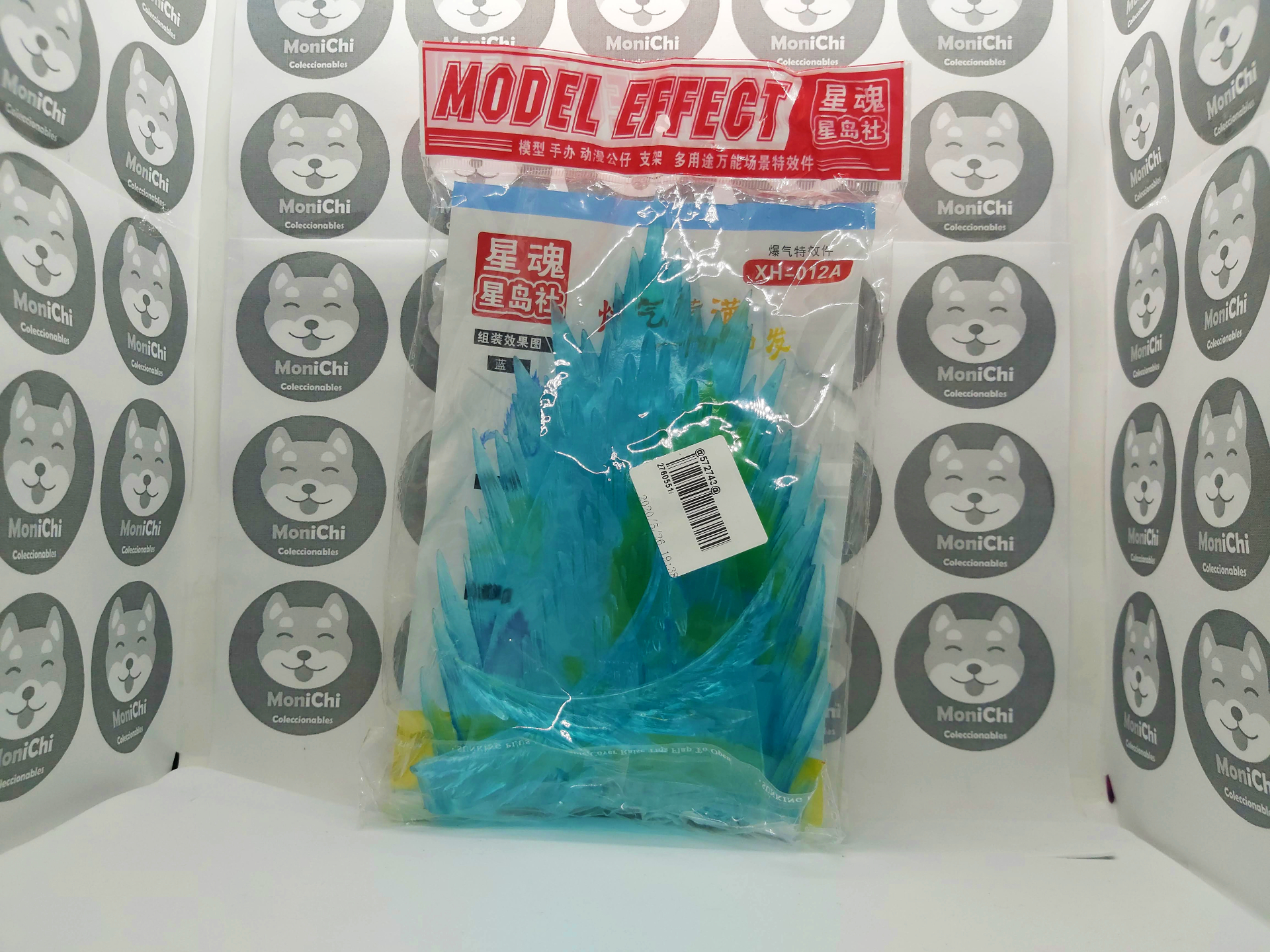 Tamashii Effect Efecto Poder Aura Energía Ki Azul Figuarts