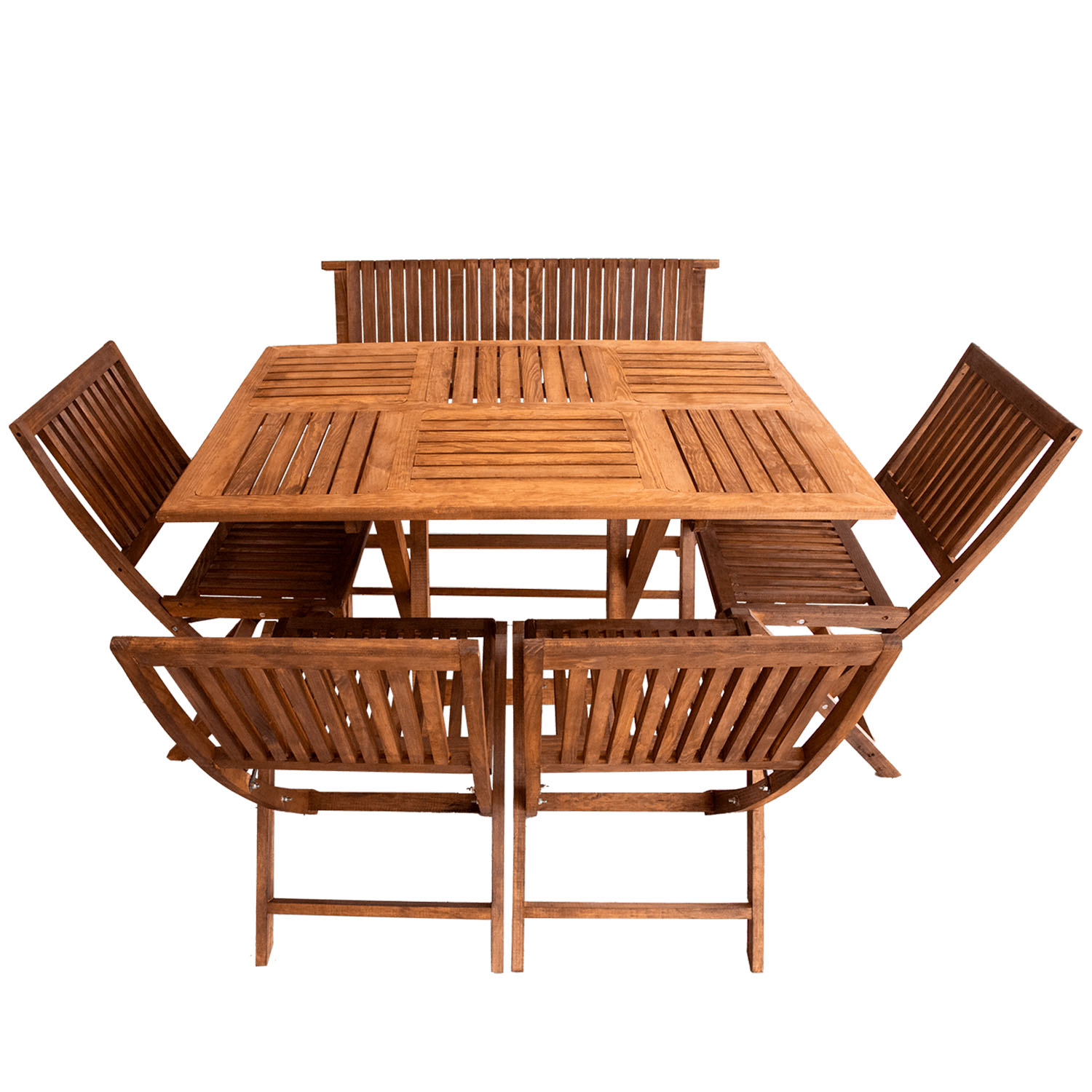 COMEDOR RECTANGULAR 6 PERSONAS MODELO JARDIN