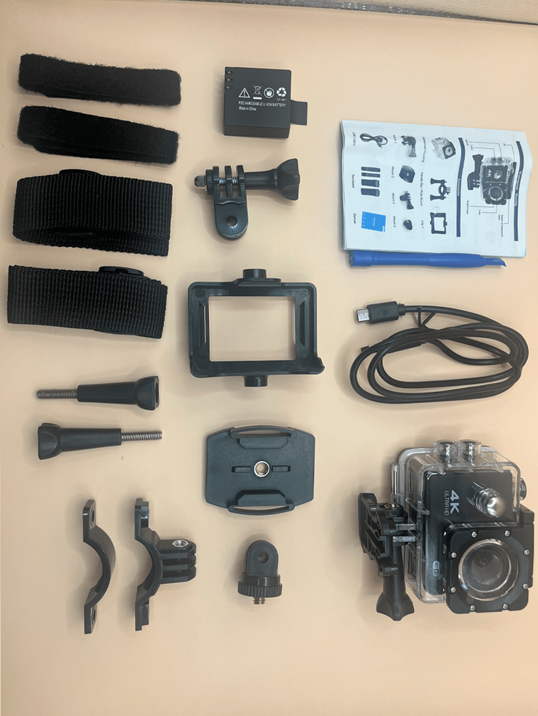 Camara 4k De Accion Deportiva Sumergible Wifi Cámara Sports.