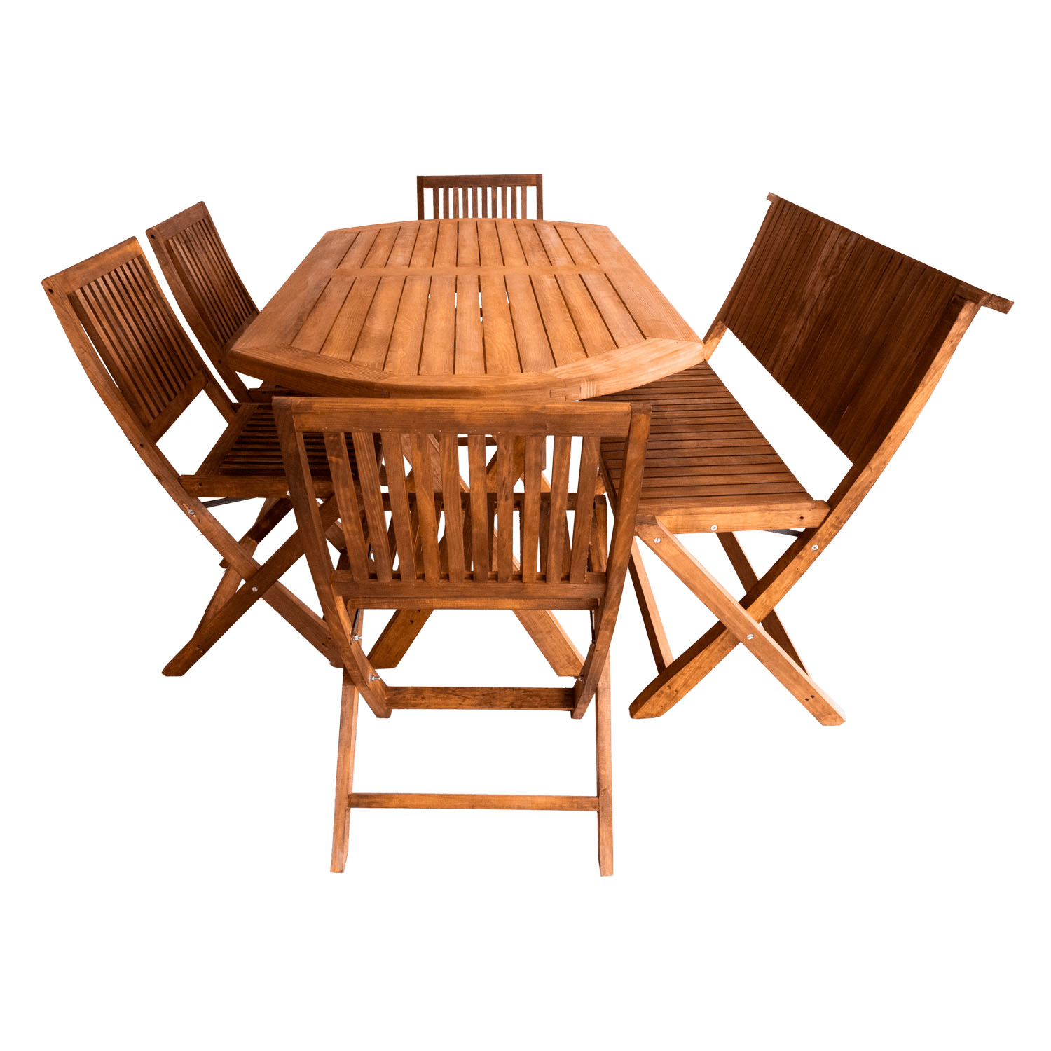 COMEDOR OVALADO 6 PERSONAS MODELO JARDIN