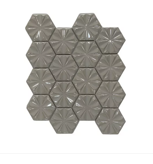 Malla Decorativa Fl-gr 26x30x.06  Cms Pack De 5 Pzs.