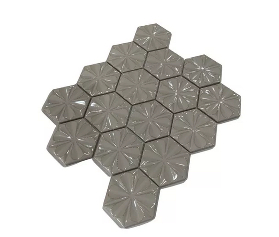 Malla Decorativa Fl-gr 26x30x.06  Cms Pack De 5 Pzs.
