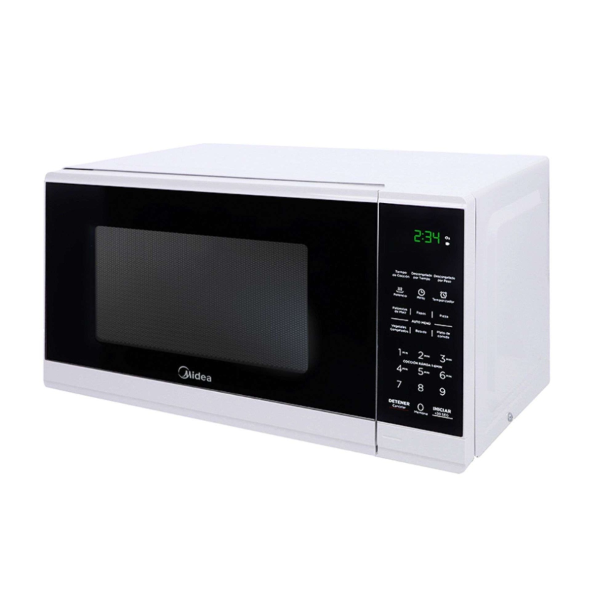 Horno de Microondas Midea MMDF07S2BW 0.7 Pies Blanco/Negro ALBY10.