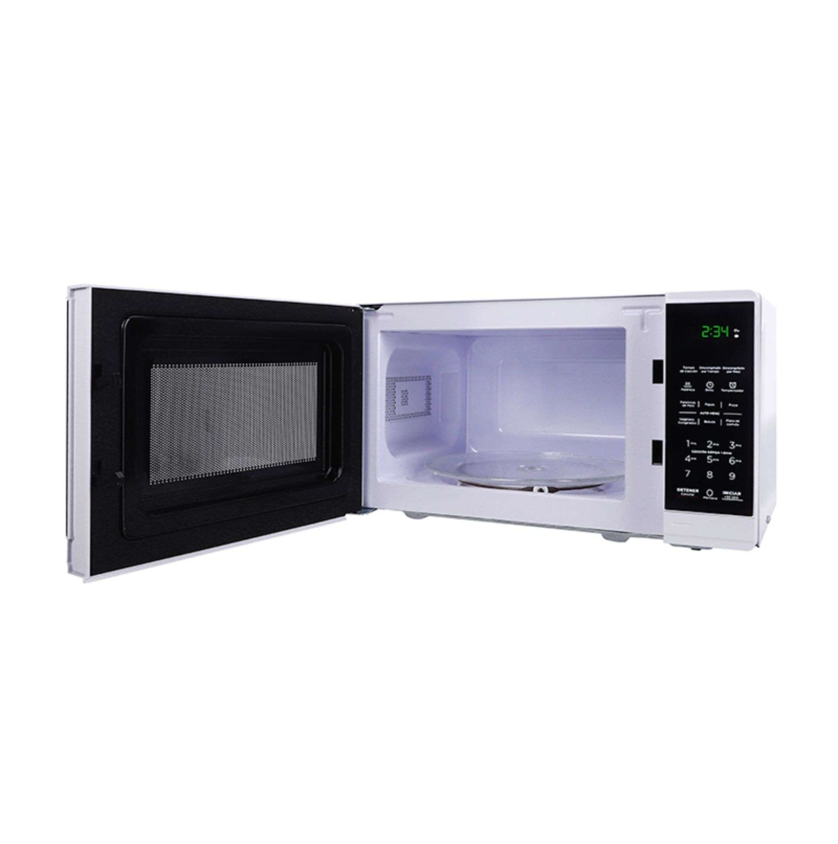 Horno de Microondas Midea MMDF07S2BW 0.7 Pies Blanco/Negro ALBY10.