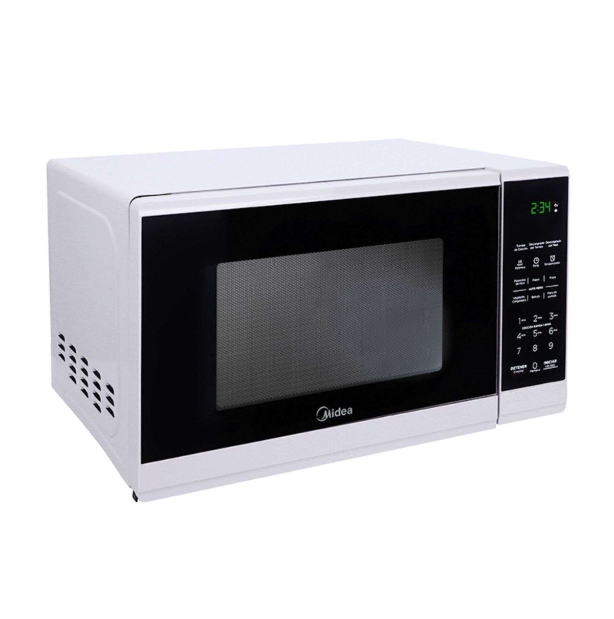 Horno de Microondas Midea MMDF07S2BW 0.7 Pies Blanco/Negro ALBY10.