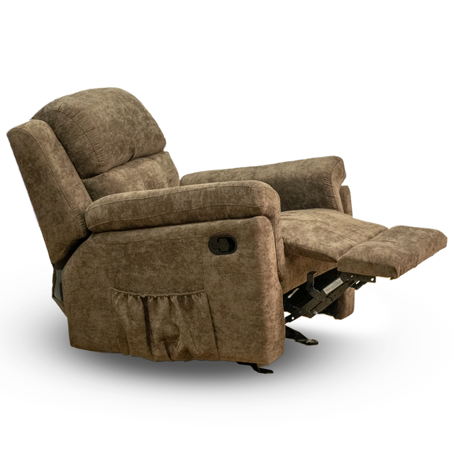 SOFA RECLINABLE MECEDORA NAPOLES CAFE ATLAS.