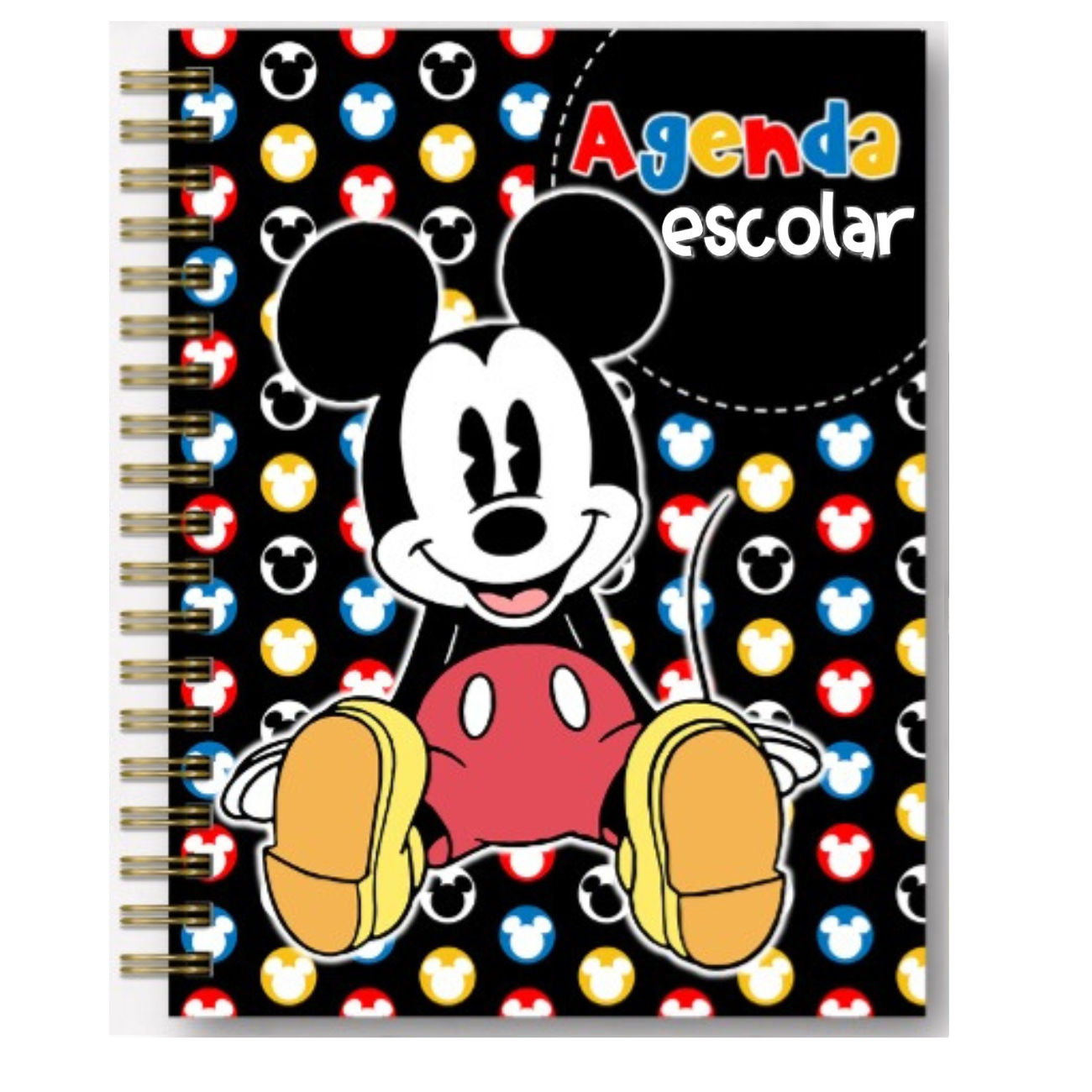 Agenda Docente 2024 - 2025 Animada Escolar Mod. Mickey 01