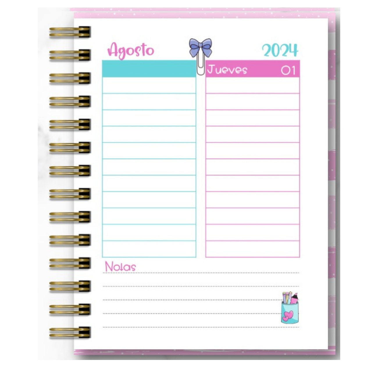 Agenda Docente Animada 24 - 25 Mod. Varios 03