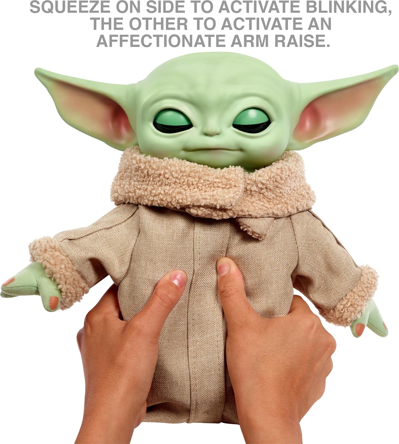 STAR WARS MATTEL Grogu Sonidos  Movimiento Peluche baby yoda.