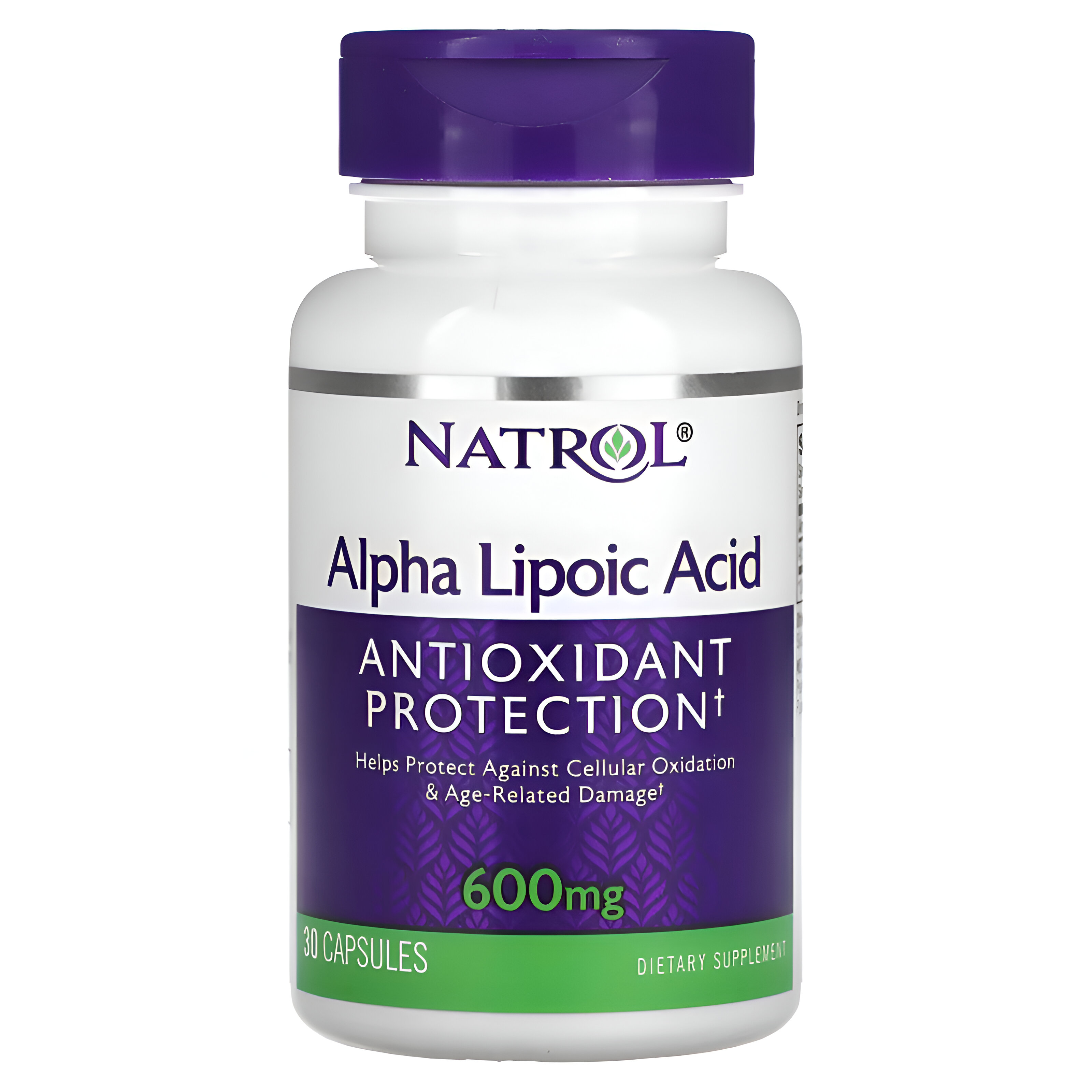 Ácido Alfa Lipoico 600 mg, 30 Cápsulas
