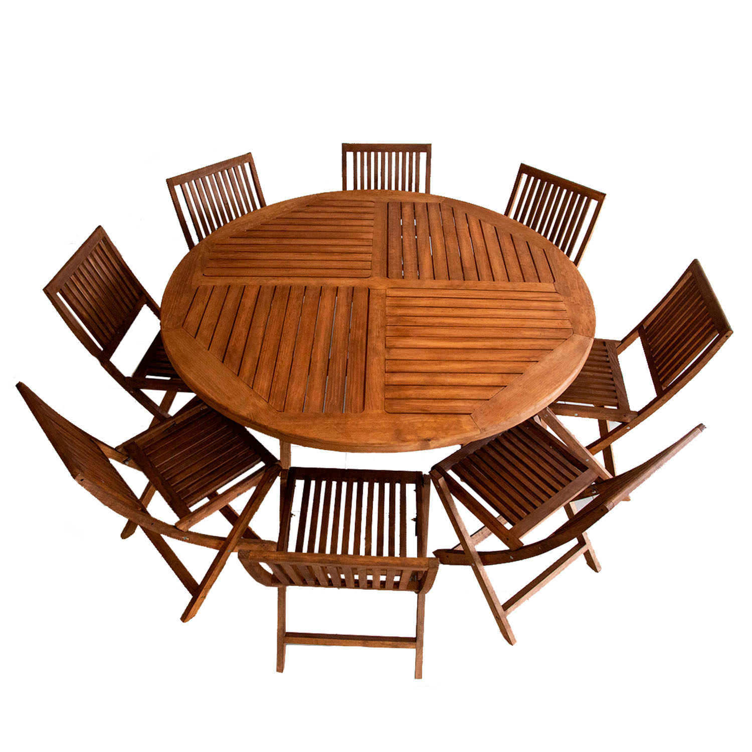 COMEDOR REDONDO 8 PERSONAS MODELO JARDIN