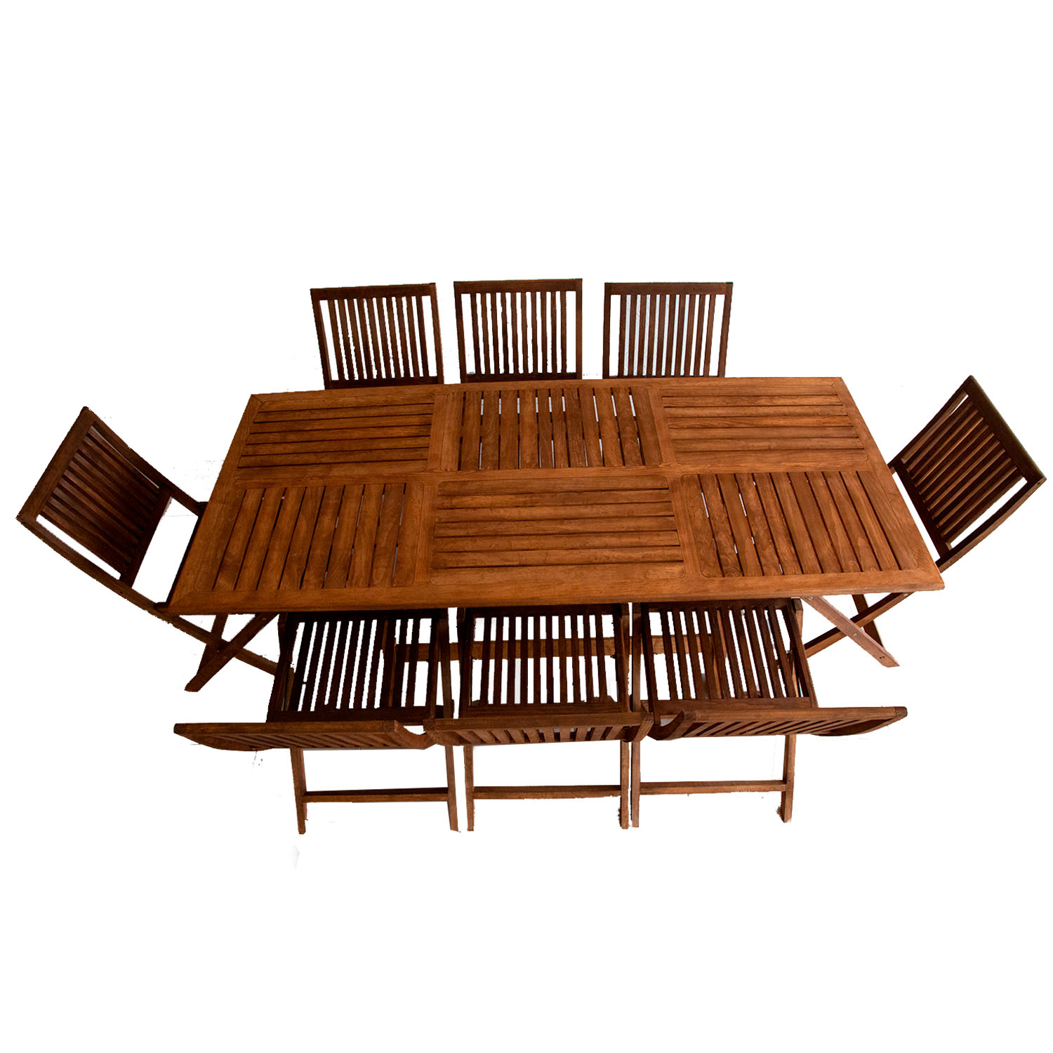 COMEDOR RECTANGULAR 8 PERSONAS MODELO JARDIN