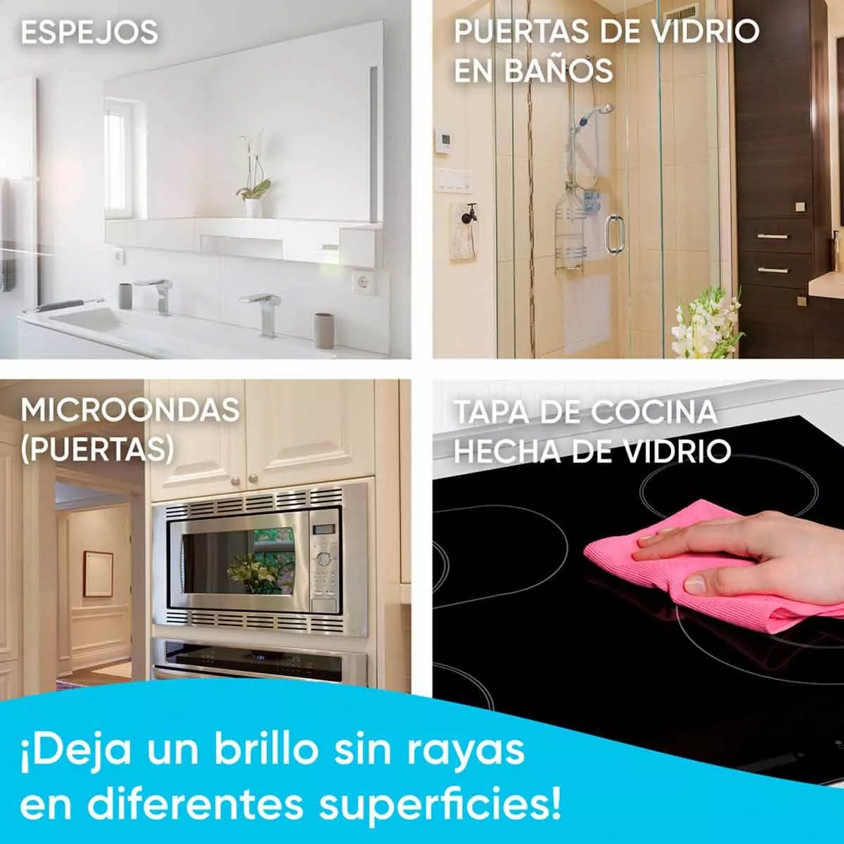 Limpiador de Vidrios Windex Original 2 Piezas de 640 ml c/u