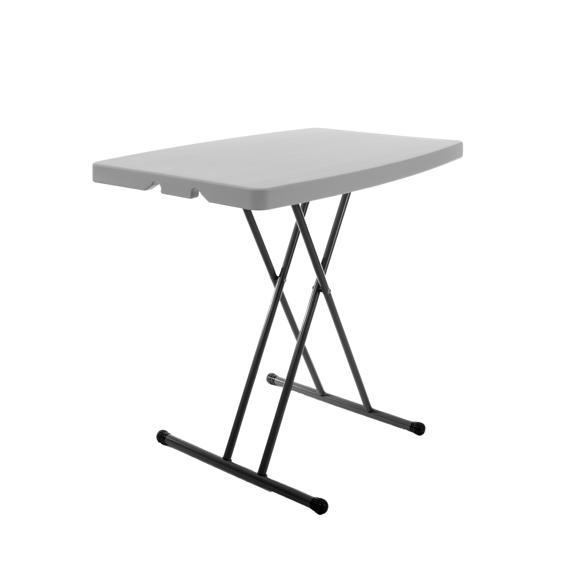Mesa Plegable Portátil De Plástico 76 Cm Alturas Ajustables