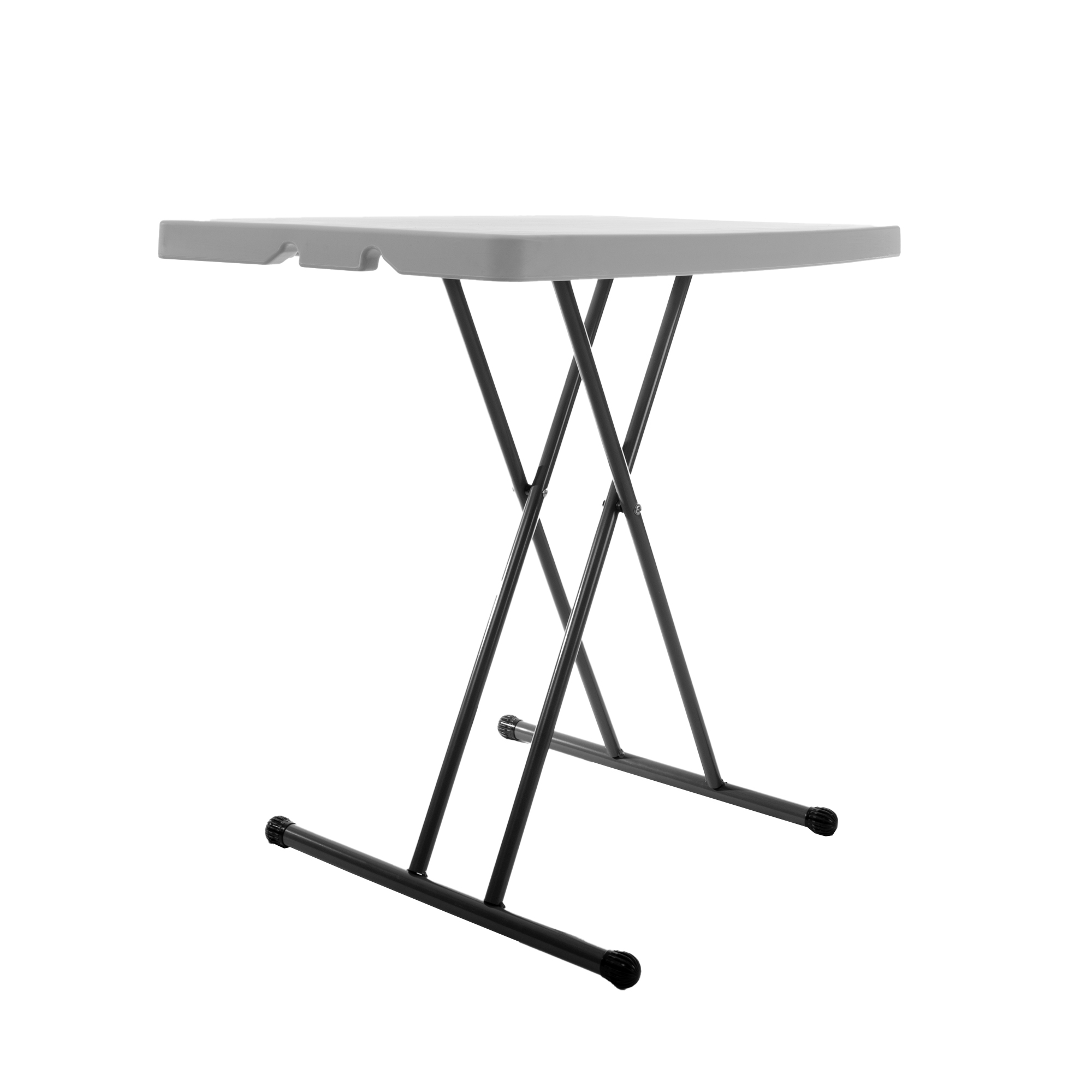 Mesa Plegable Portátil De Plástico 76 Cm Alturas Ajustables