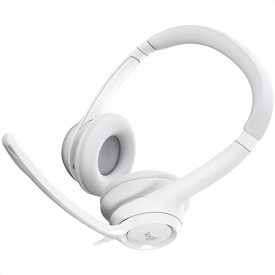 Diadema Logitech H390 USB Headset Blanco crudo 981-001285