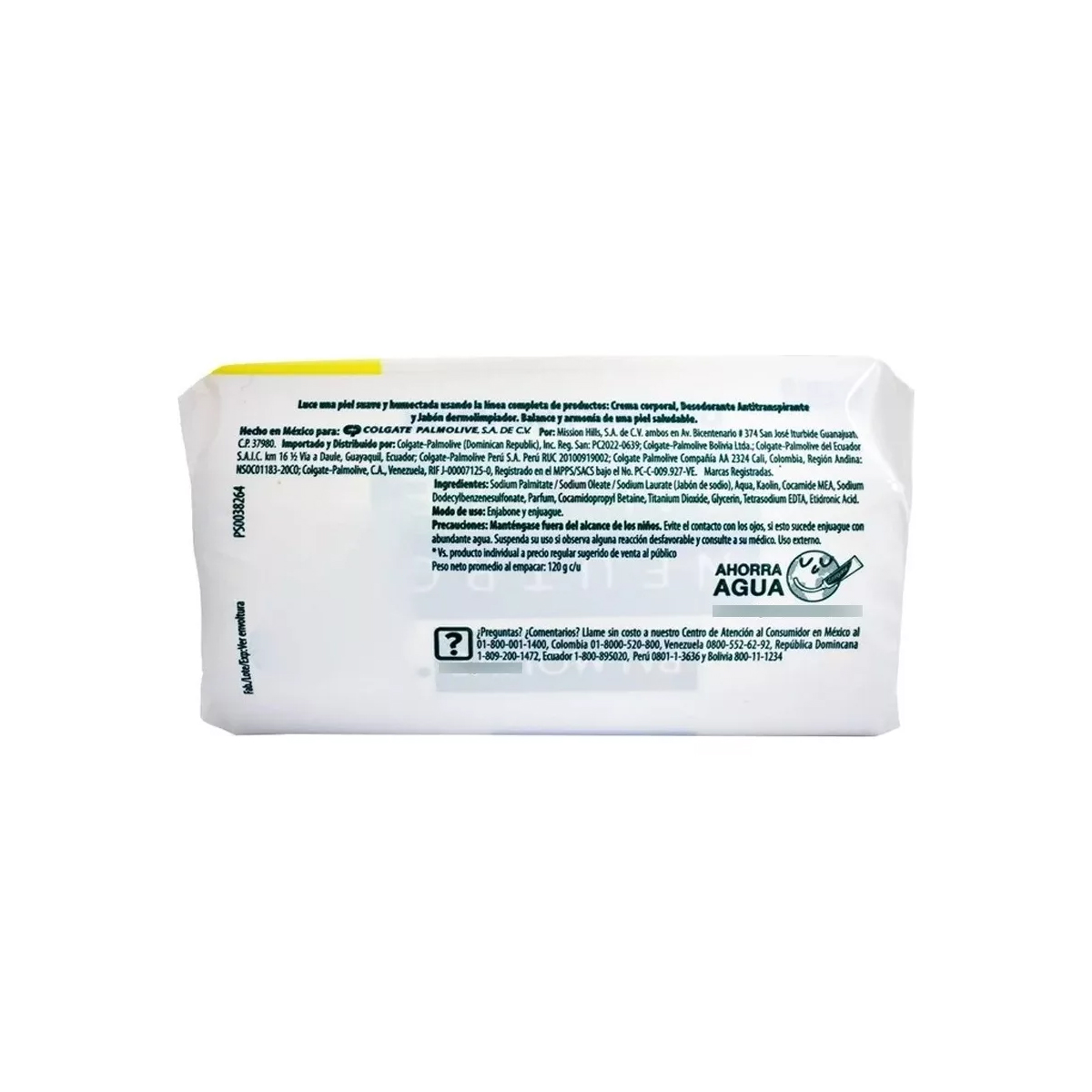 Jabón de Tocador Palmolive Dermolimpiador 4 Pzs de 120 g c/u
