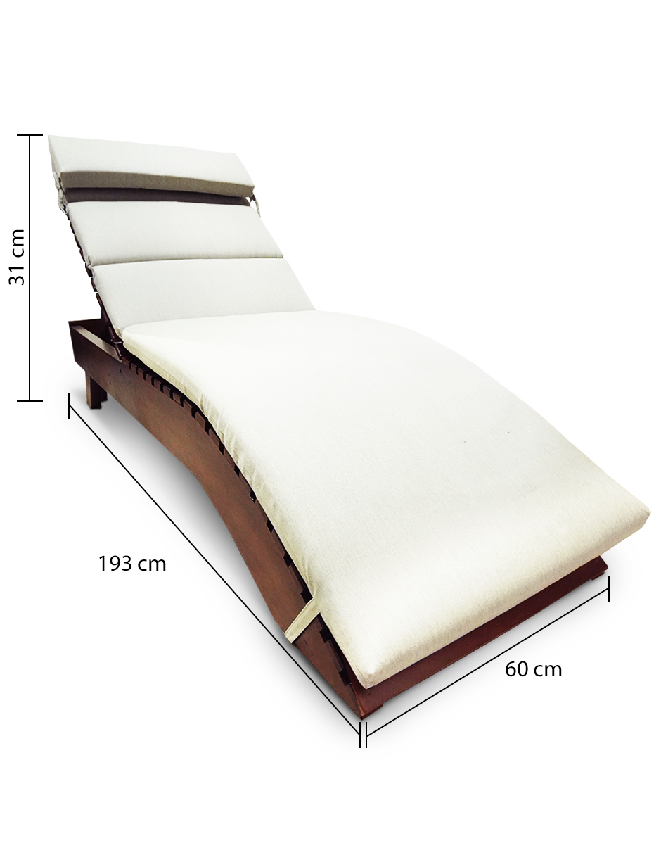 Camastro Sunset de Madera para Exterior 