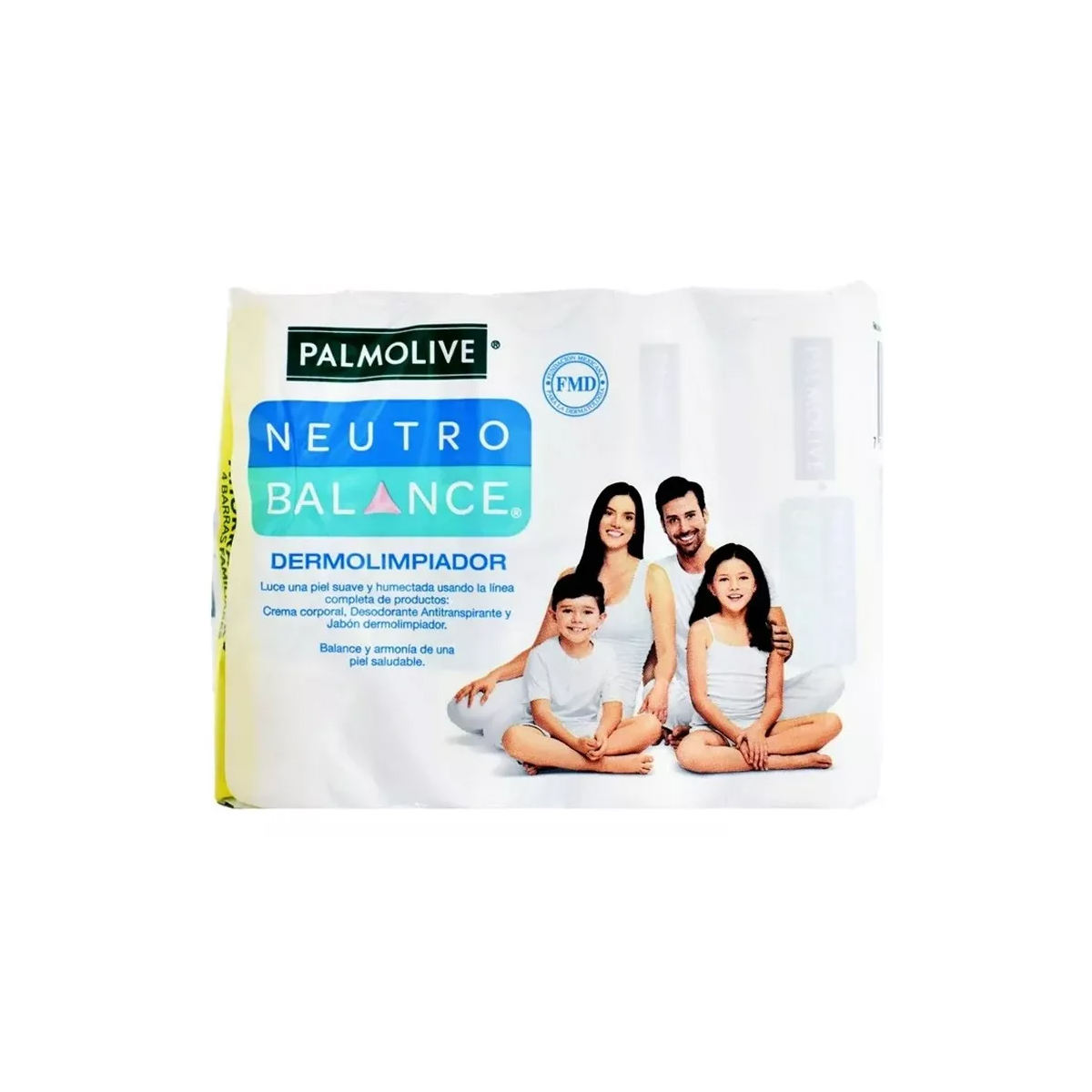 Jabón de Tocador Palmolive Dermolimpiador 4 Pzs de 120 g c/u