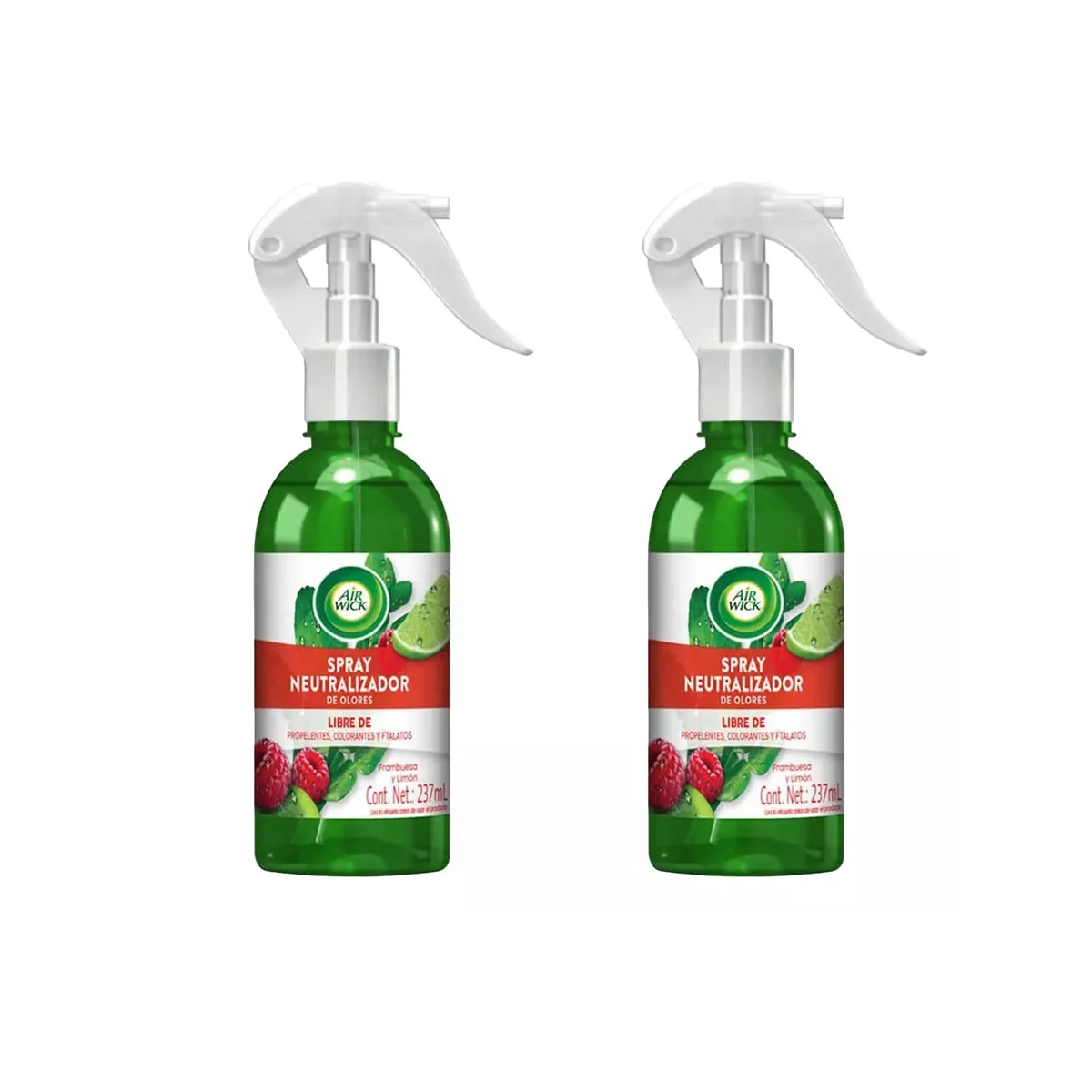 Spray Neutralizador de Olores Air Wick Frambuesa y Limón