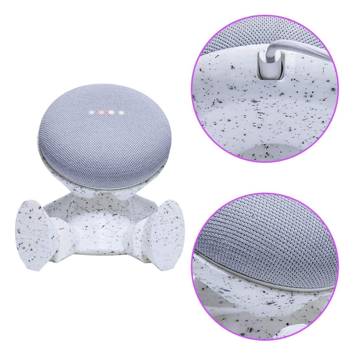 Base Robot Google Home Mini Impremli