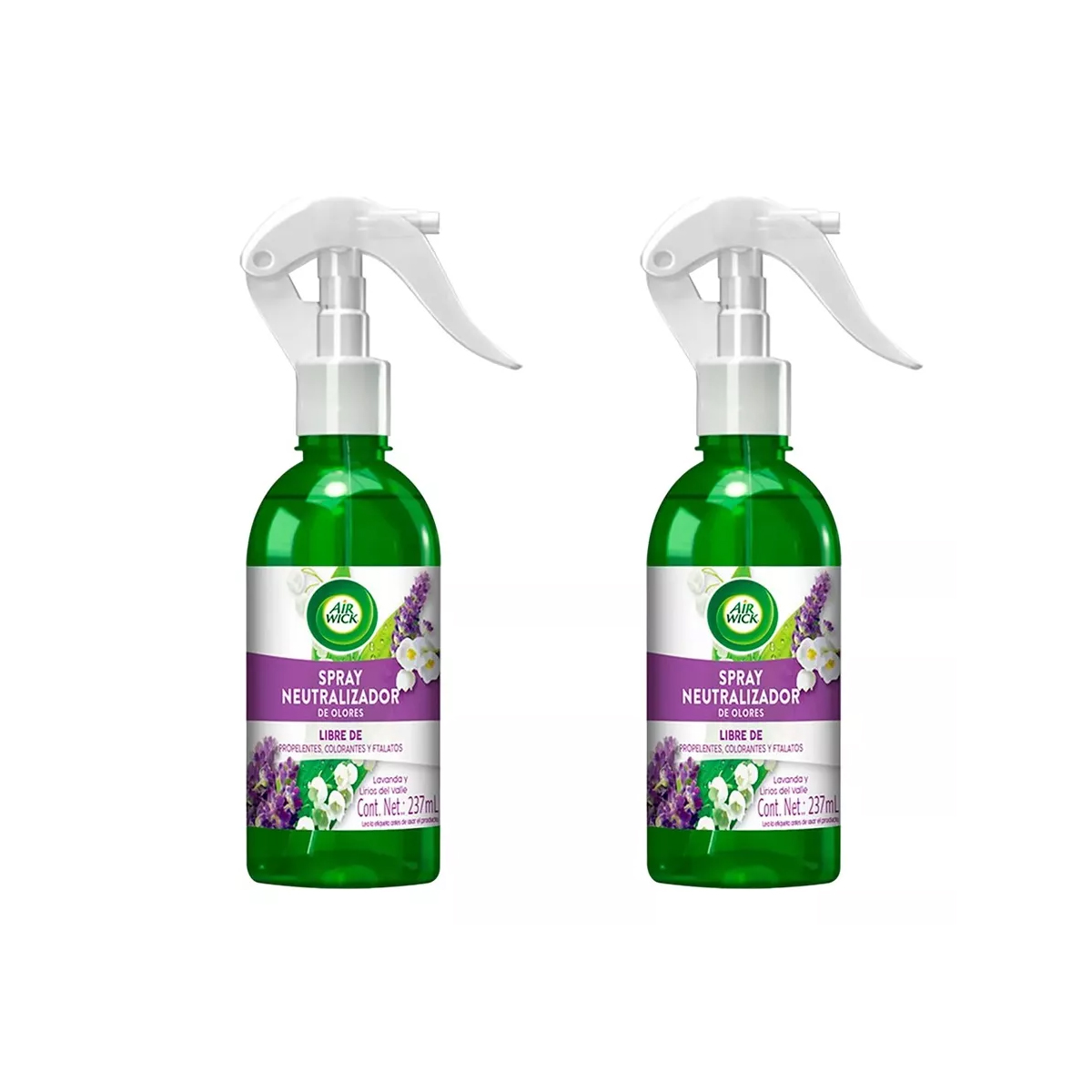 Spray Neutralizador de Olores Air Wick Lavanda y Lirios