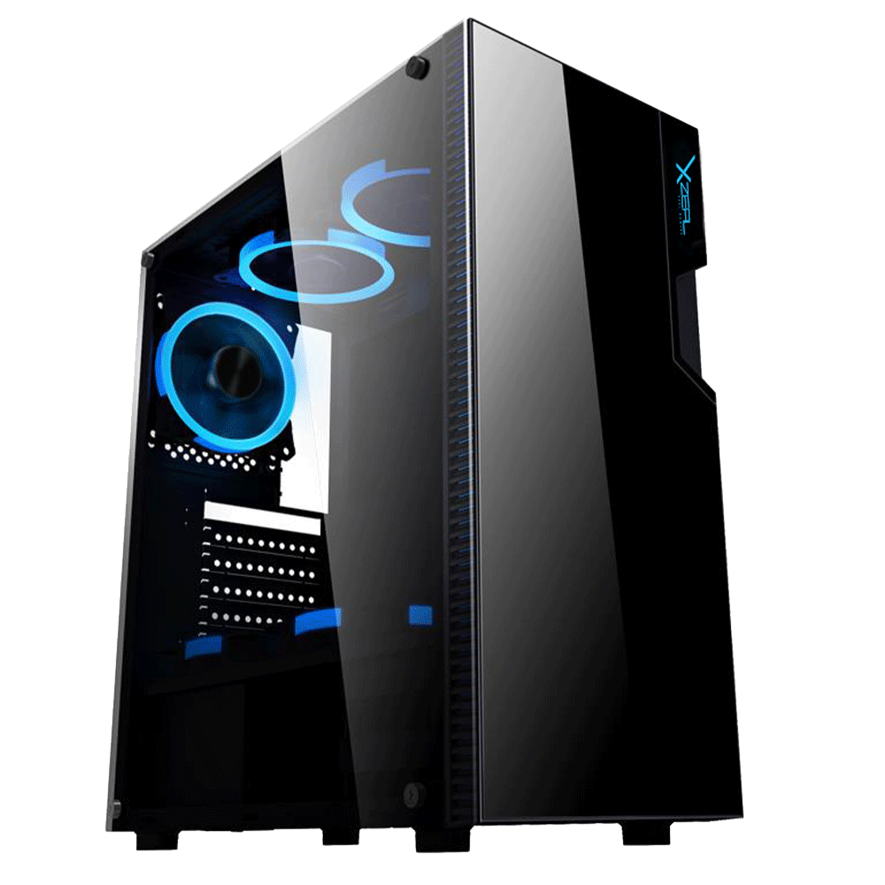 GABINETE XZEAL XZ130 NEGRO PC XZCGB06B