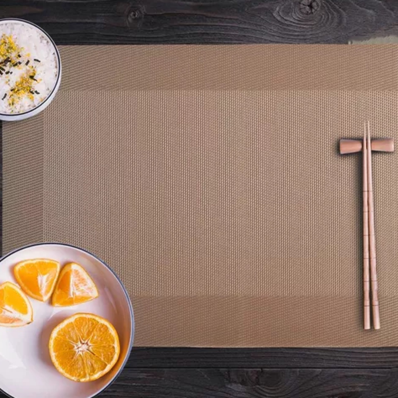 Mantel Individual De Pvc Para La Mesa Lavable 10 Pieza