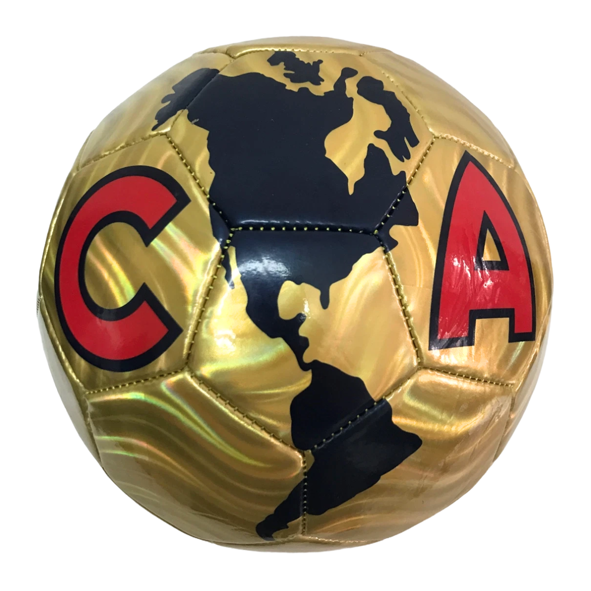 Balón De Fútbol Club América No.5 Modelo Mapa Dorado.