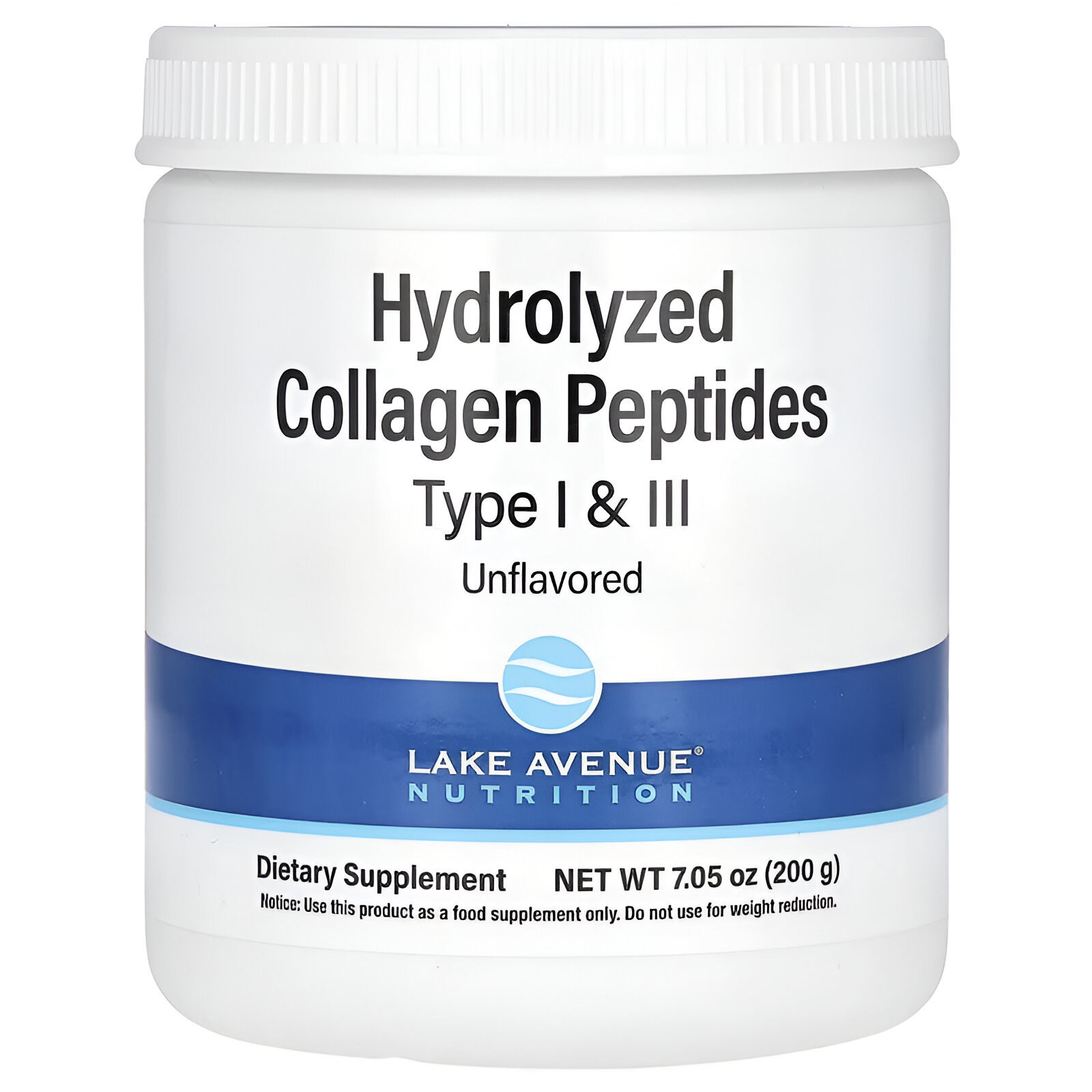 Péptidos de colágeno hidrolizado tipo I y III 200 g