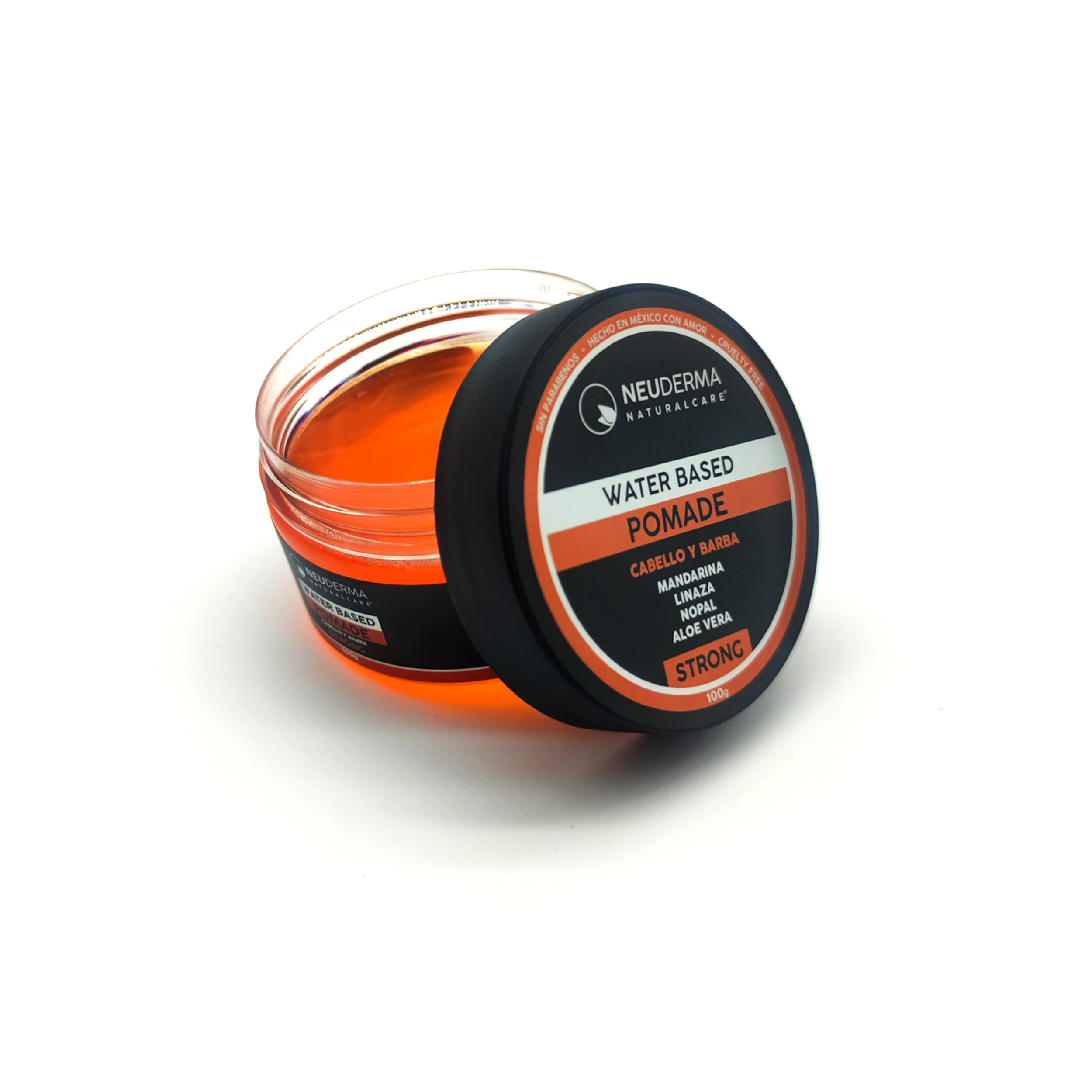 Pomada para Cabello Naranja Citrus Amber / Fijación Fuerte