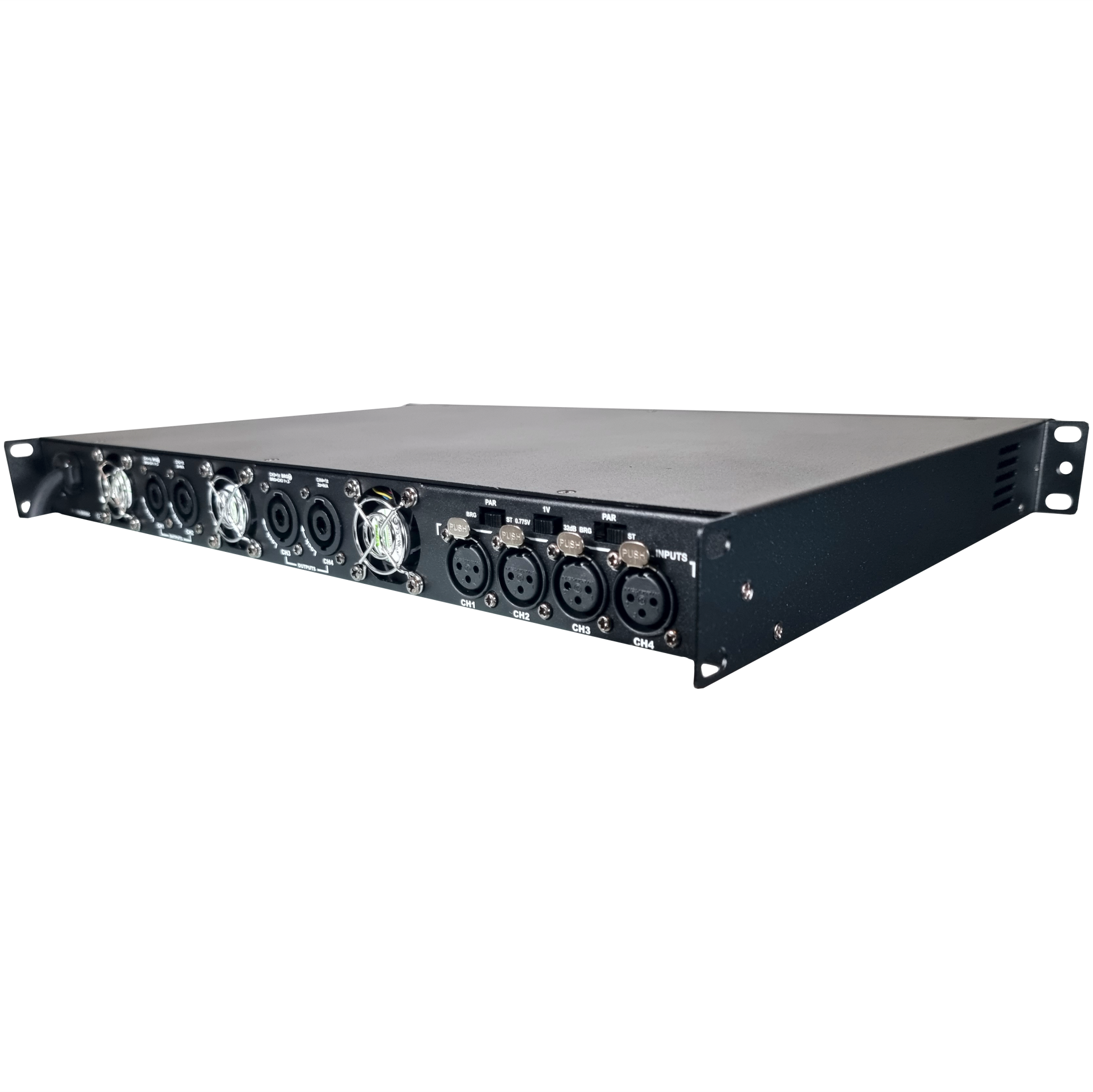 Amplificador Profesional de alta potencia Skrander Z4-1200 4 Canales 1200wx4