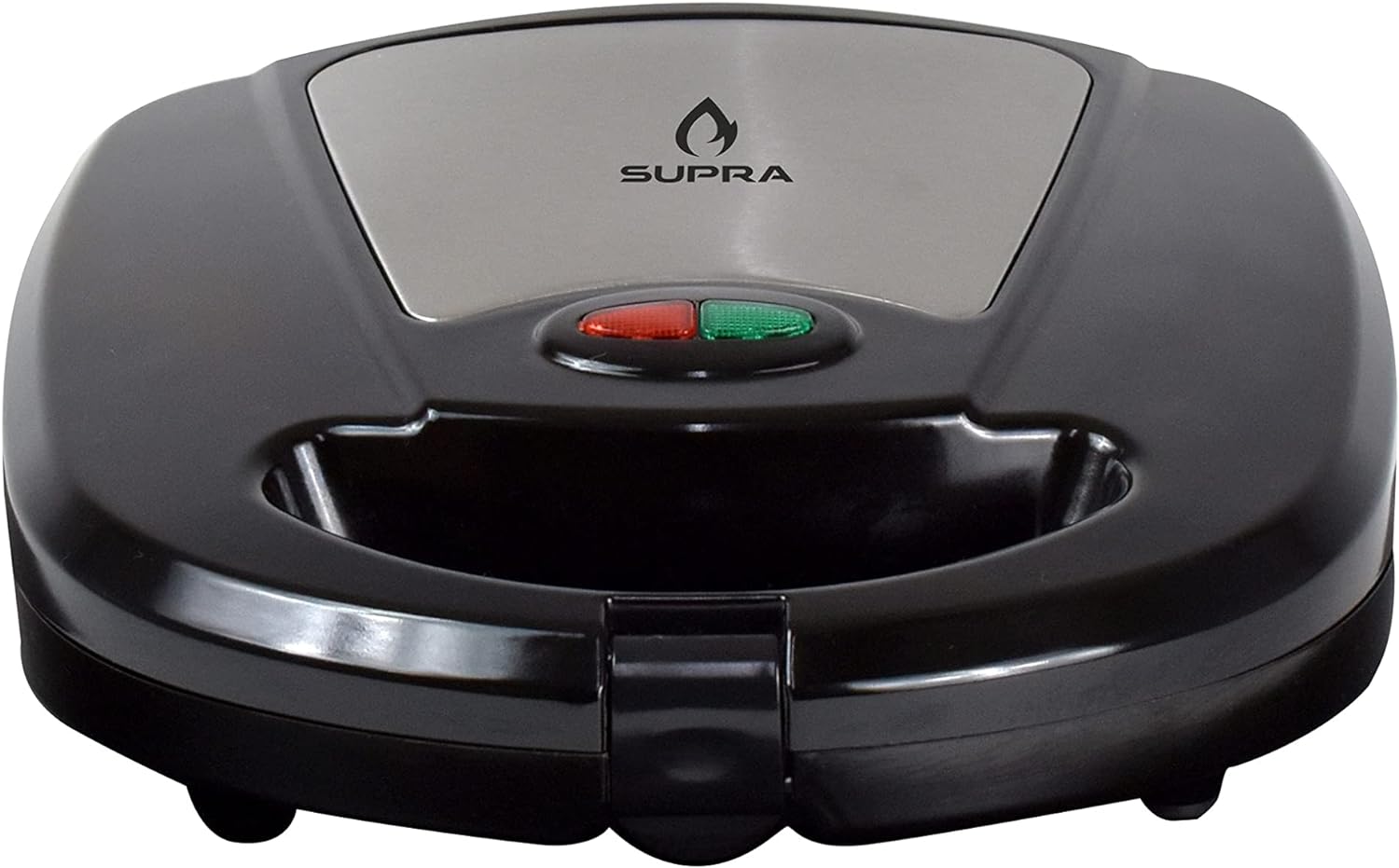 Sandwichera multifuncional 3 en 1 (Sandwichera, Waflera y Grill) Marca Supra.