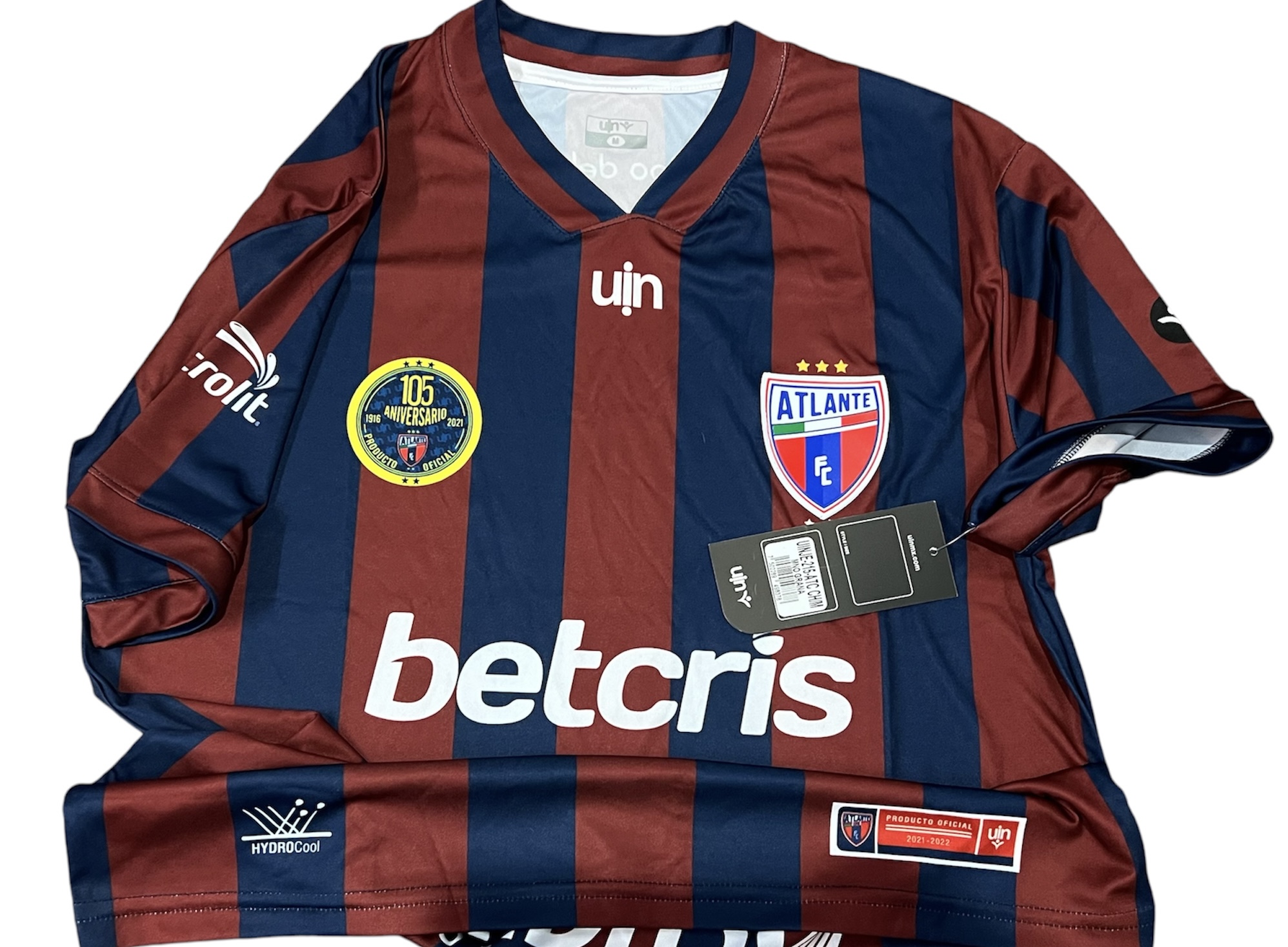 Jersey Playera Uin Atlante Edición Especial 105 Aniversario