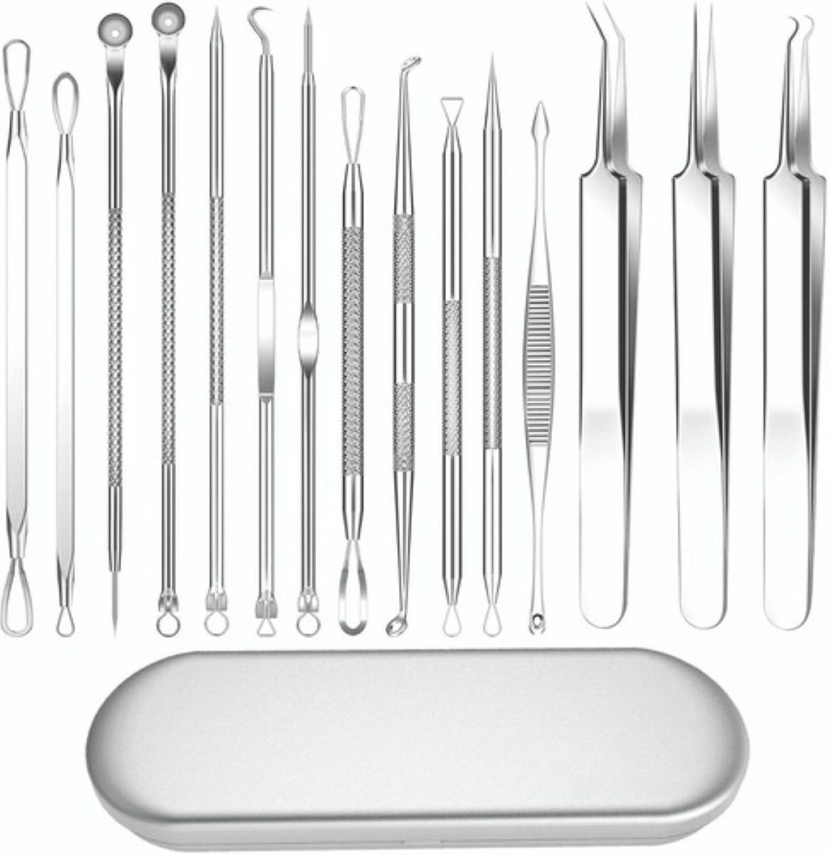 Kit Cuidado 15 Pz Acné Elimina Punto Negros Espinillas