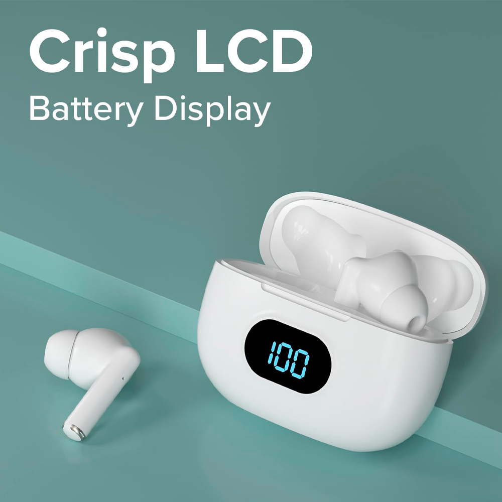 Coby Auriculares Inalámbricos Audifonos Con Estuche Y Lectura De Carga  