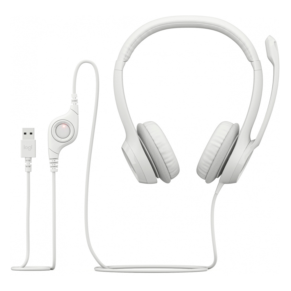 Audífonos con Micrófono Logitech H390 Alámbrico 1.9 metros USB