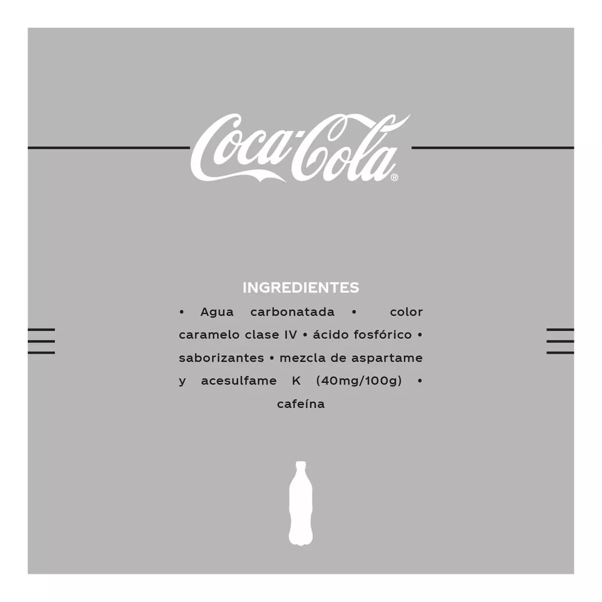 Refresco Coca Cola Light Mini Latas 10 Pzs de 235 ml c/u