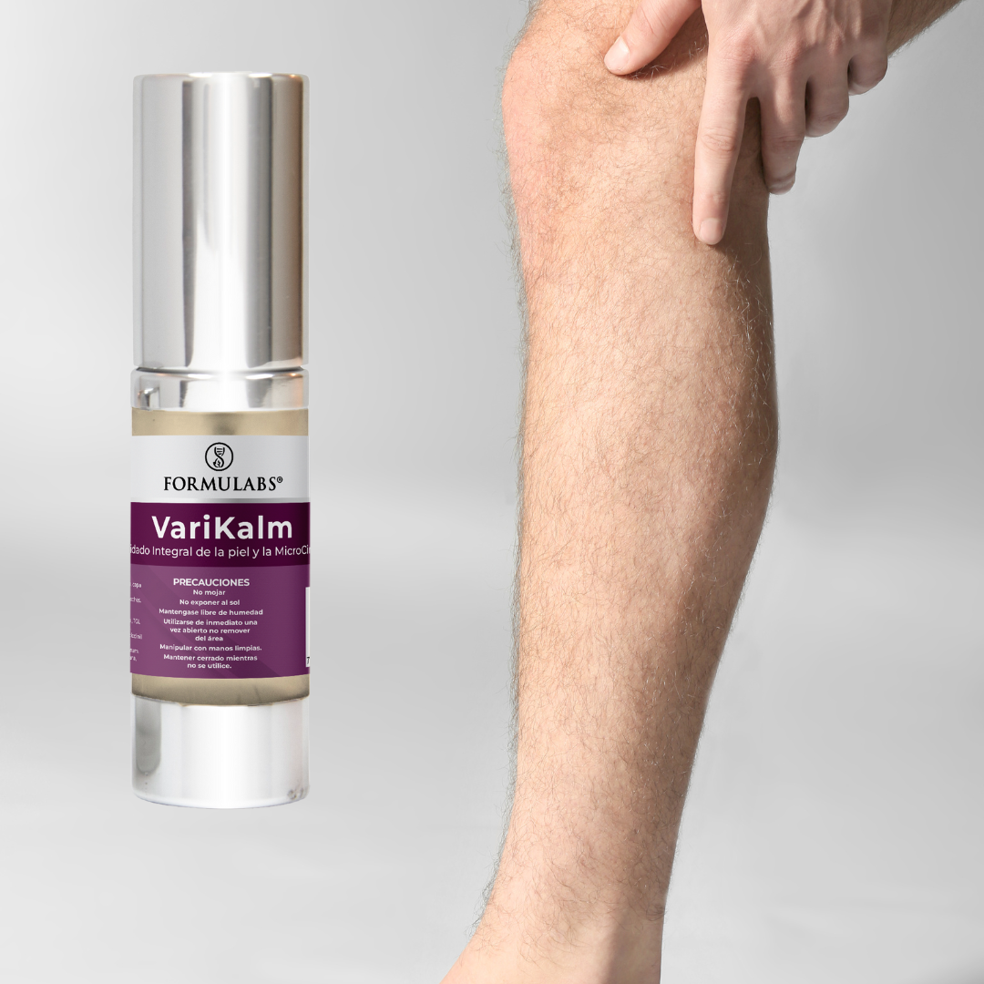 Crema Anti Varices, prevención y tratamiento de varices, Alivio Instantáneo, Varikalm 30g - Formulabs