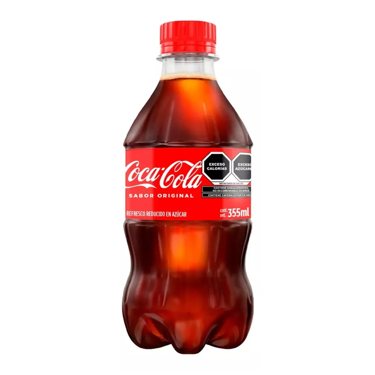 Refresco Coca Cola 12 Botellas Pet de 355 ml c/u