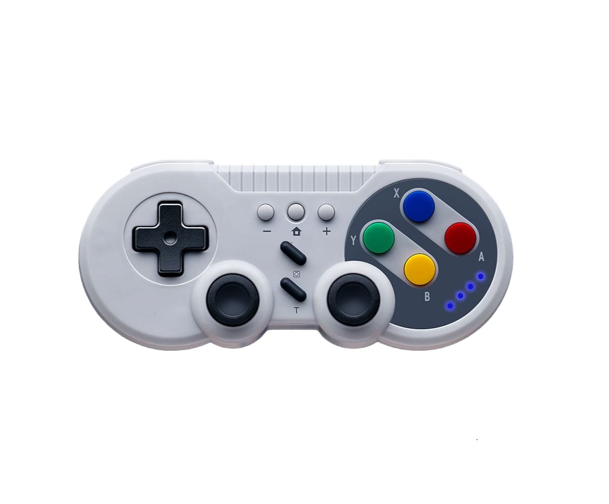 Control Inalambrico Retro Para Nintendo Switch