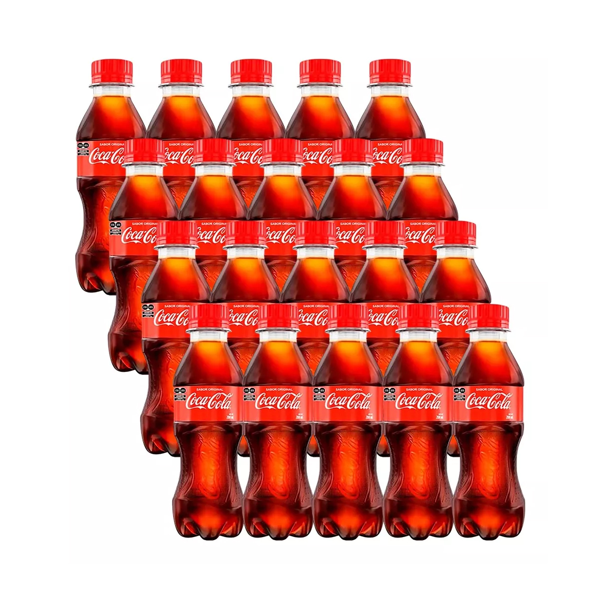 Refresco Coca Cola Pet 20 Piezas de 200 ml c/u