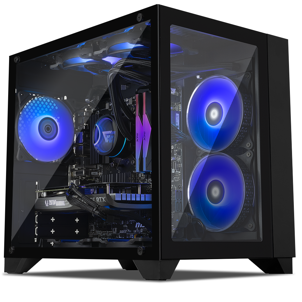 Computadora PRIDE FACTOR BLACK AMD Ryzen 7 5700X Nvidia RTX 4060 32GB RAM 1TB M.2