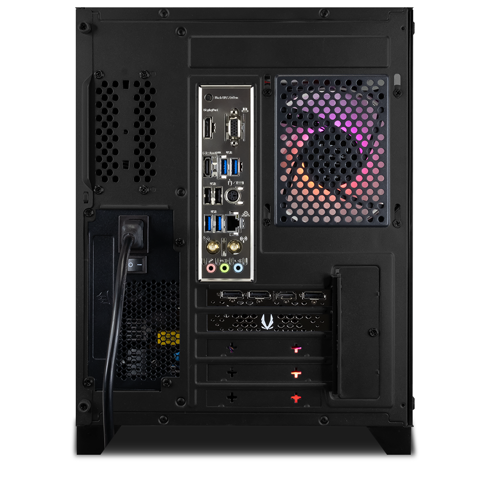 Computadora PRIDE FACTOR BLACK AMD Ryzen 7 5700X Nvidia RTX 4060 32GB RAM 1TB M.2
