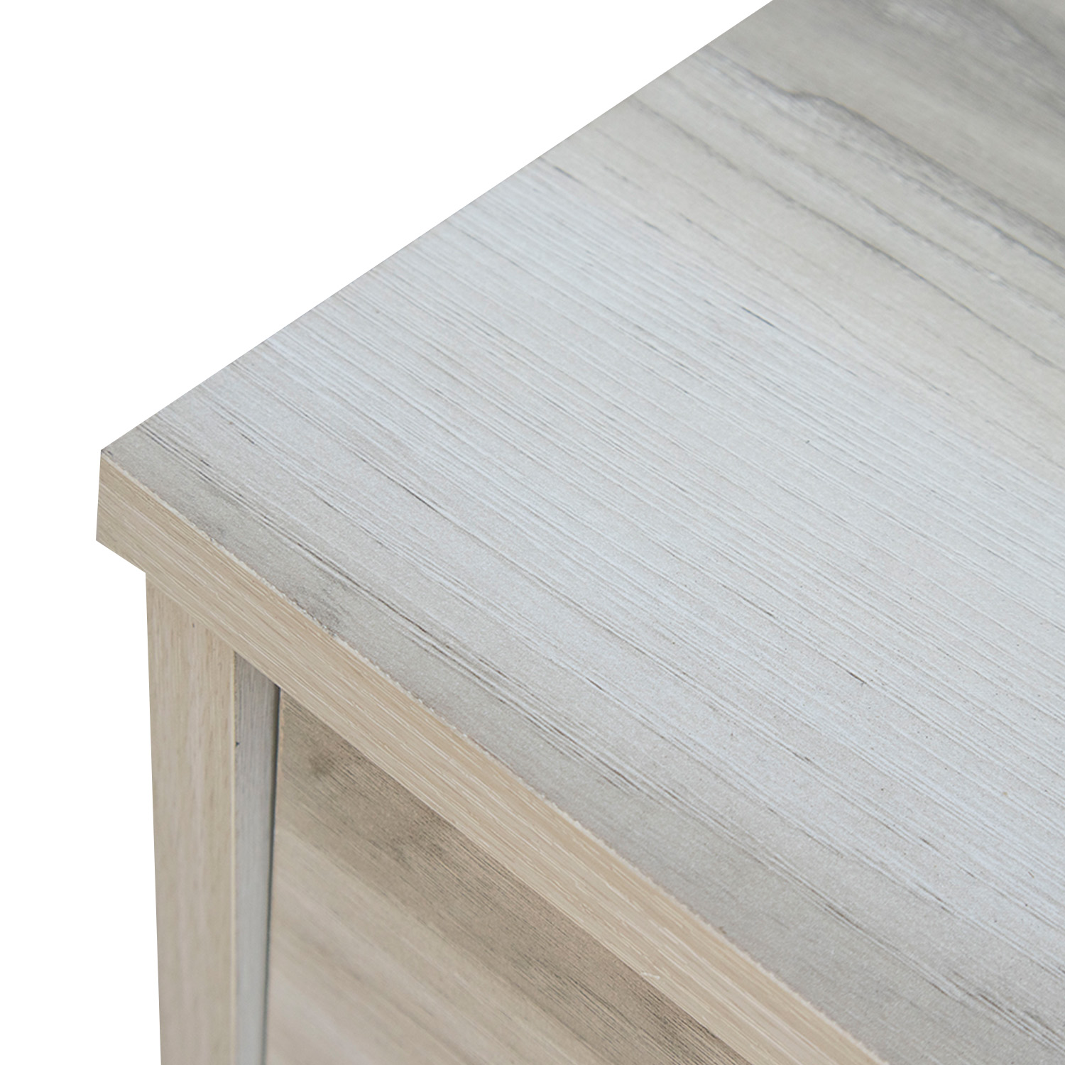 Mesa de Tv Moderno Bossa Tuvalu White Wash Oak.