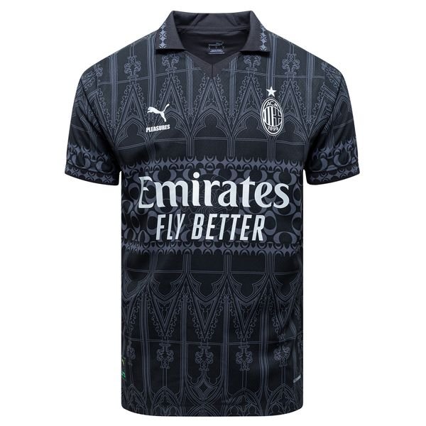 Nuevo! Jersey AC Milan 2024/2025 Edicion Especial Pleasures Negro Black ...