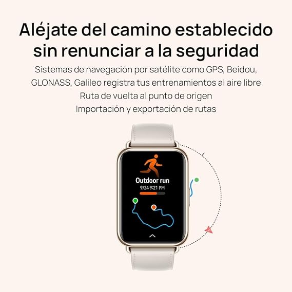 HUAWEI Watch Fit 2 (GPS) (Garantía en México)- Reloj Inteligente, Pantalla AMOLED 1.74'', Bluetooth, Correa de Silicona, Compatible con Android & iOS, Negro