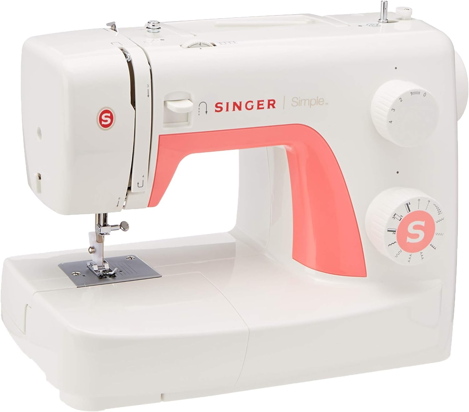 Singer Máquina de Coser Simple 3210, Blanco.