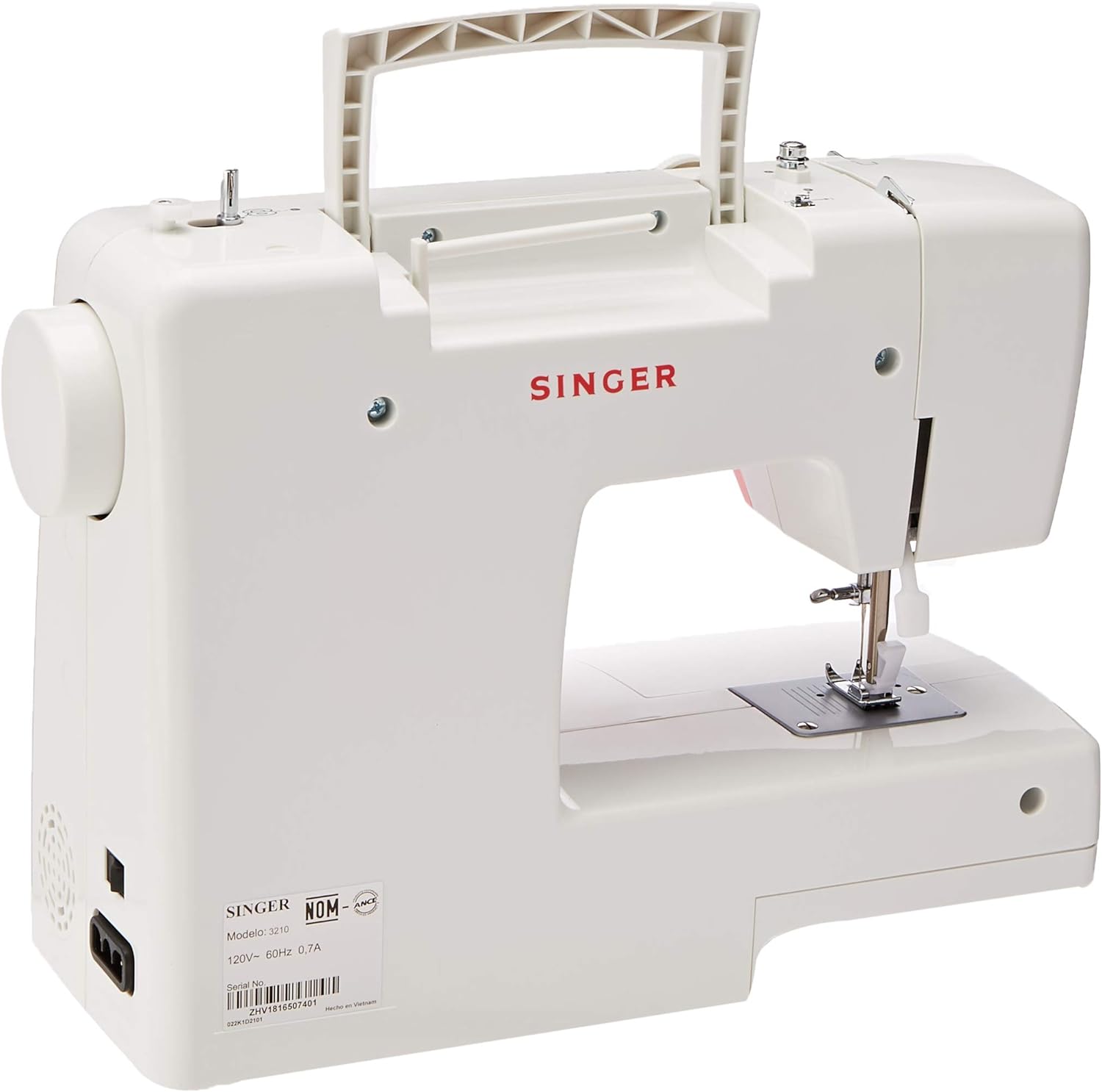 Singer Máquina de Coser Simple 3210, Blanco.