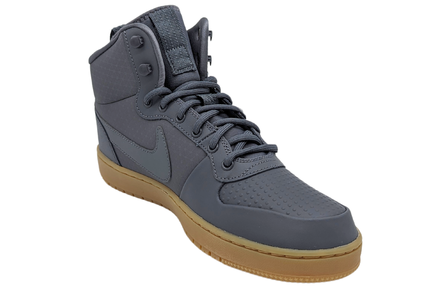 Tenis Nike Court Borough Mid Winter Gris AA0547 001 Para Hombre 